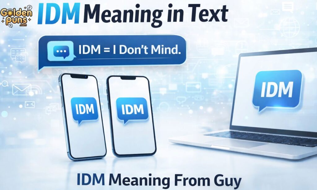IDM Meaning From Guy