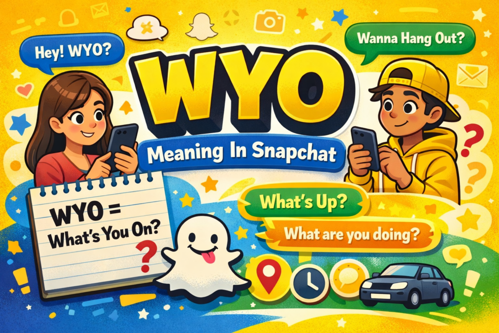 WYO meaning in snapchat