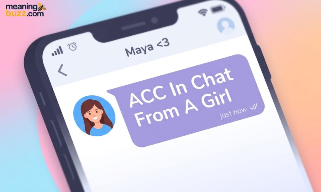 ACC In Chat From A Girl