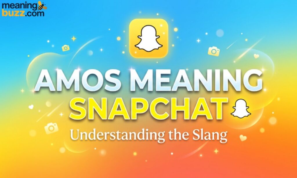 Amos meaning Snapchat