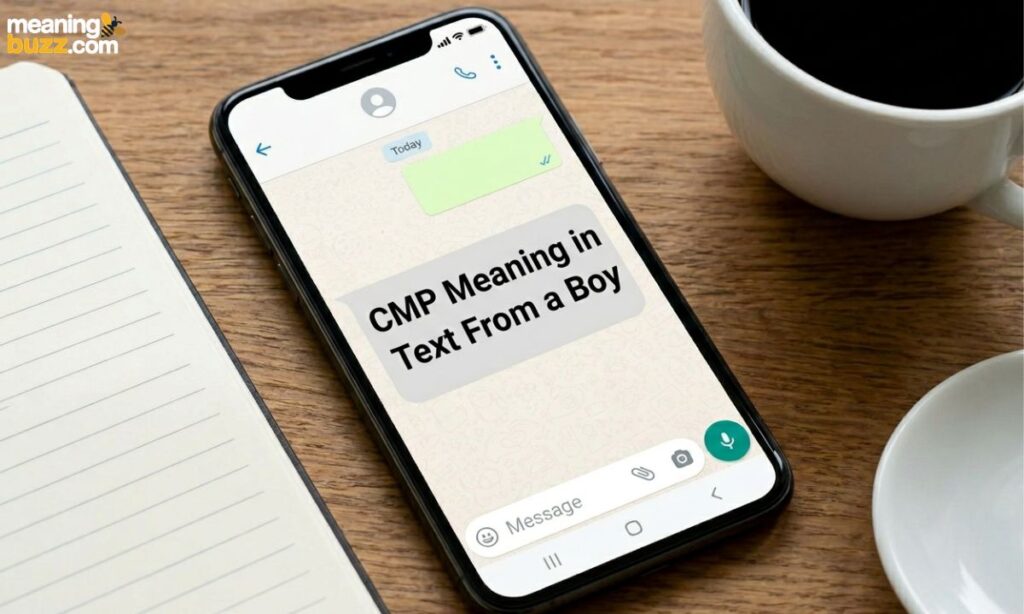 CMP Meaning in Text From a Boy