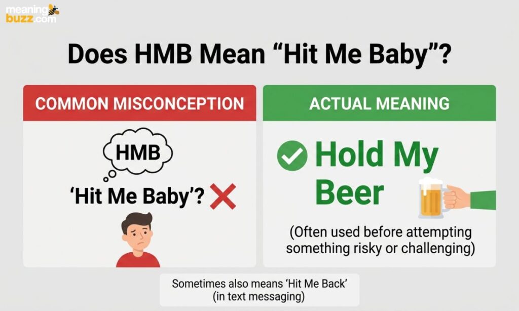 Does HMB Mean Hit Me Baby