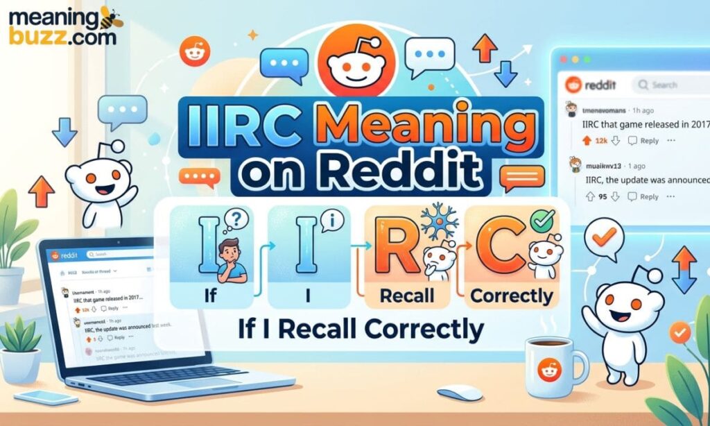 IIRC Meaning Reddit