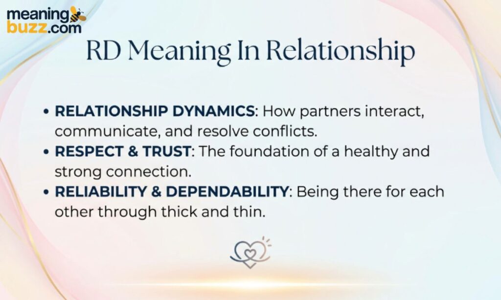 RD Meaning In Relationship