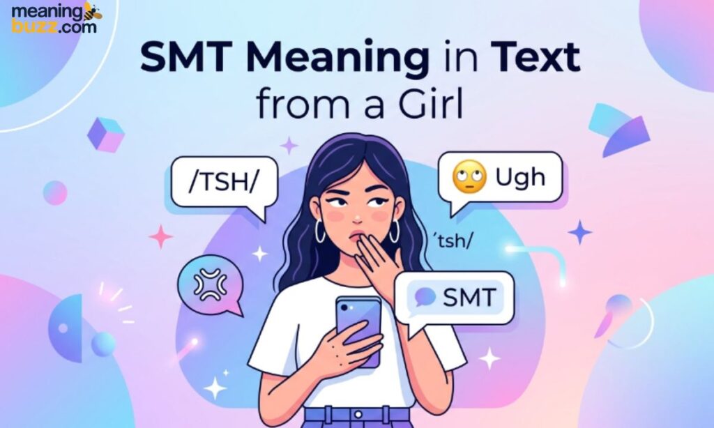 SMT Meaning In Text From A Girl