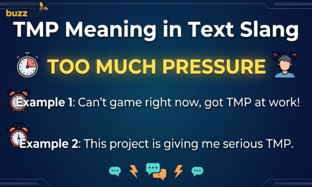 TMP Meaning In Text Slang