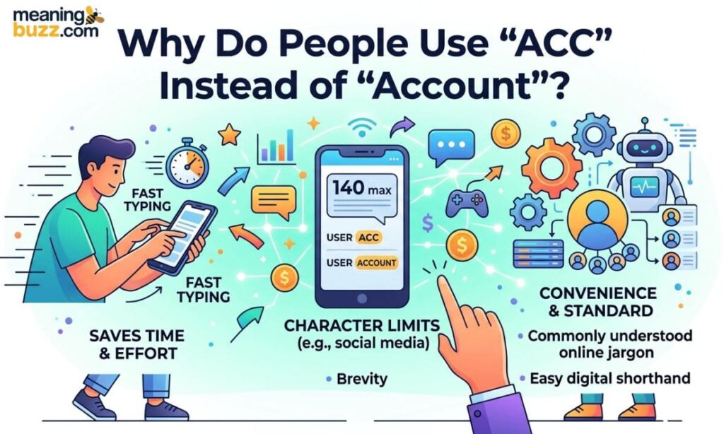 Why Do People Use ACC Instead Of Account