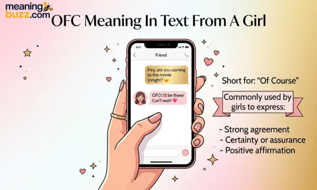 OFC Meaning In Text From A Girl