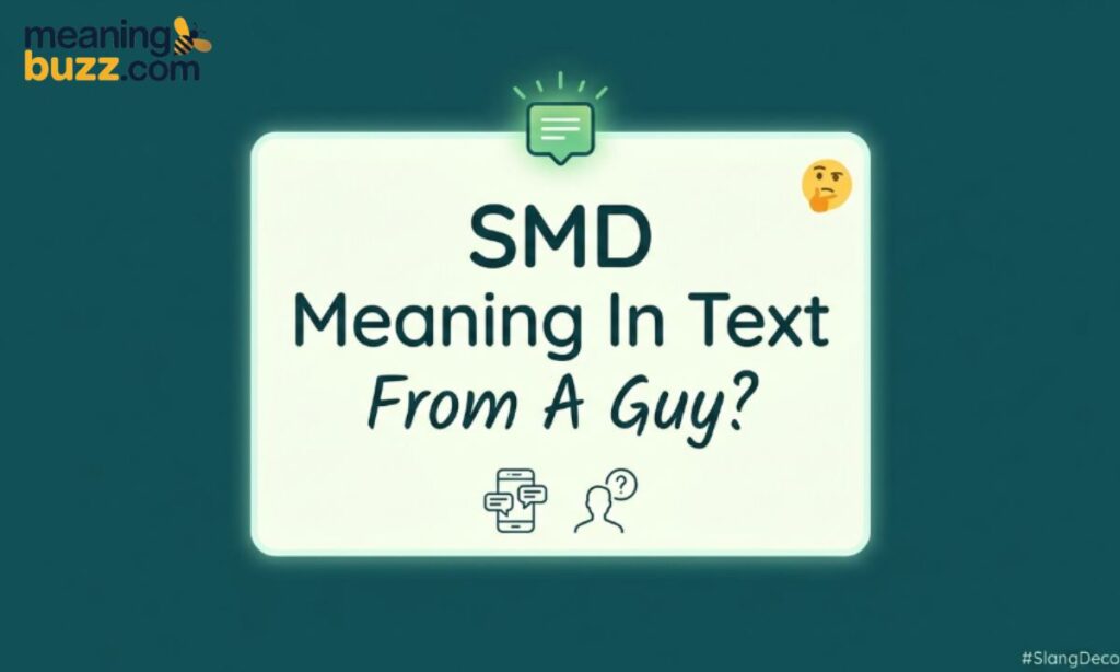 SMD Meaning In Text From A Guy