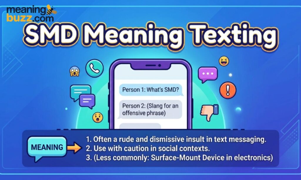 SMD Meaning Texting