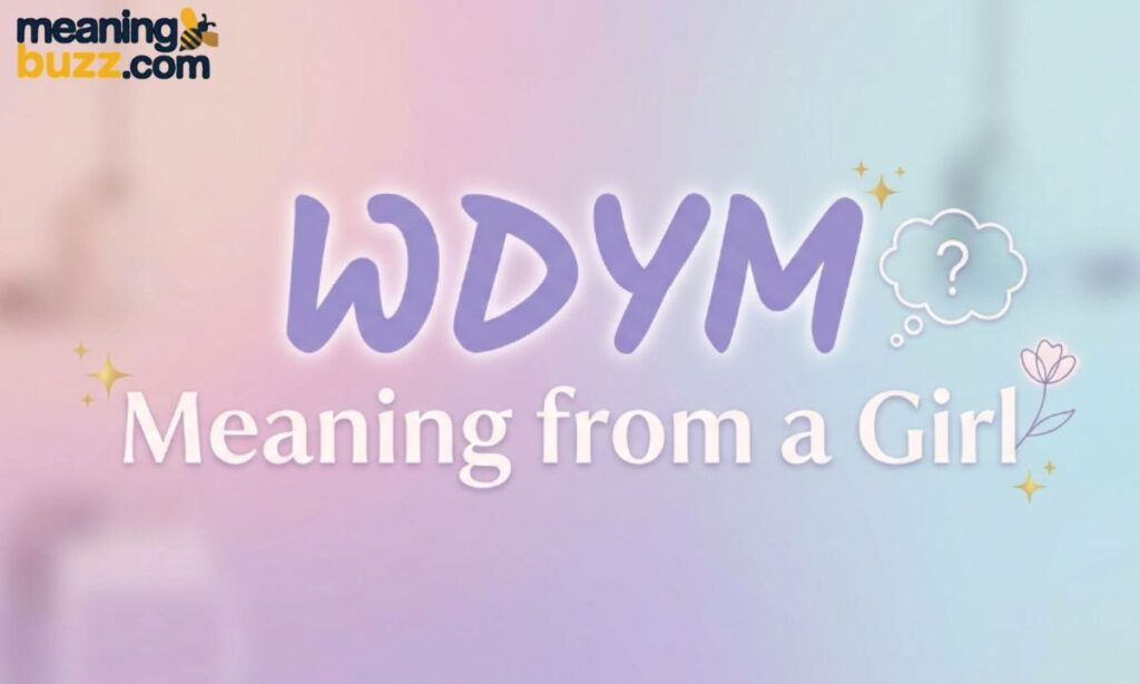 WDYM Meaning from a Girl