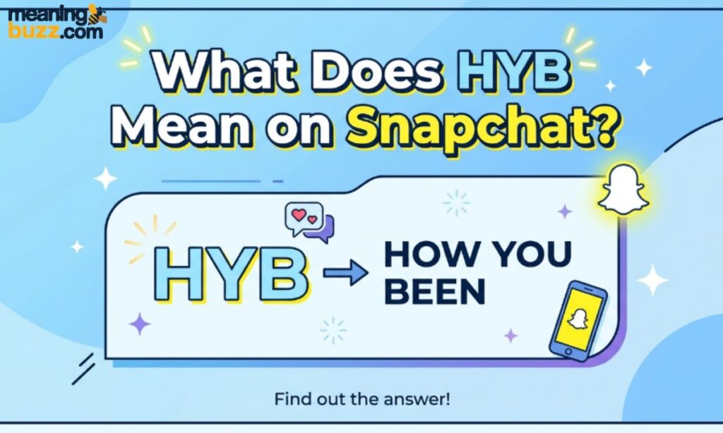 What Does HYB Mean on Snapchat