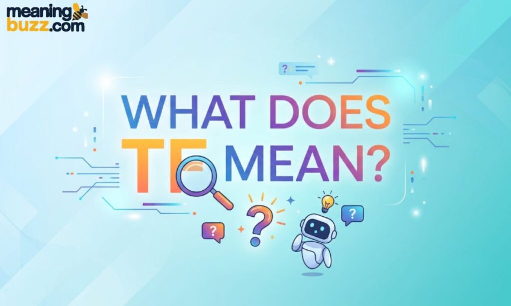 What Does TF Mean