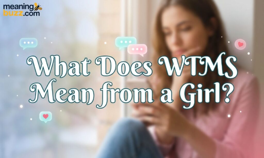 What Does WTMS Mean from a Girl