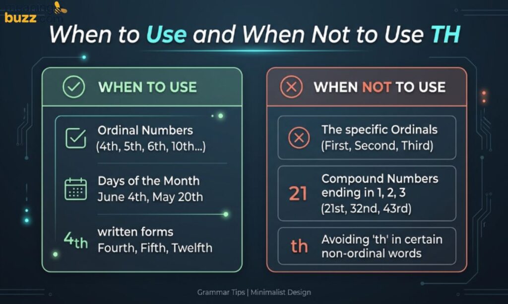 When to Use and When Not to Use TH
