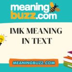 IMK Meaning In Text