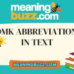 OMK Abbreviation in Text