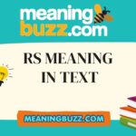 RS Meaning In Text