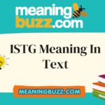 ISTG Meaning In Text