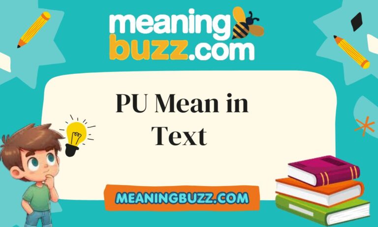 PU Mean in Text