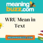 WRU Mean in Text
